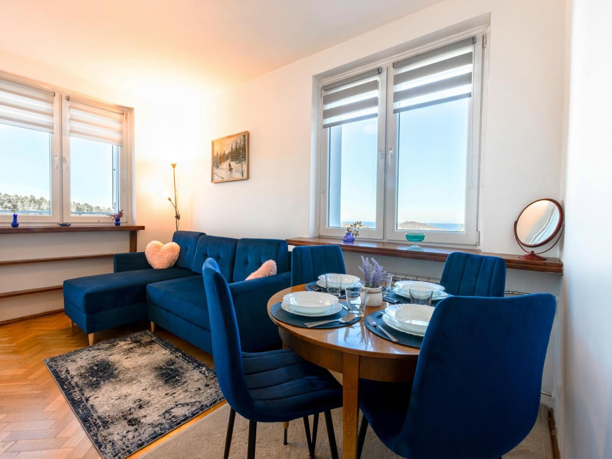 Mieszkanie Sopot Blue - Acco Rent エクステリア 写真